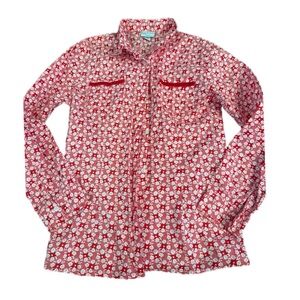 Papo d’Angola girls high end button down shirt western euc